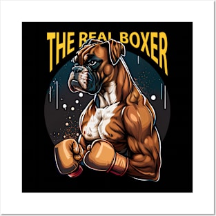 The Real Boxer Posters and Art